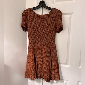 Forever 21 short dress copper